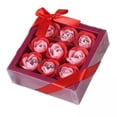 thumbnail image 1 of Juego de jabón de rosas perfumado con hermosa caja de regalo, ideal para celebrar 6 piezas, 1 of 8