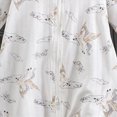 thumbnail image 4 of 9-12 Months Infant Unisex Fall Winter Cartoon Print Romper,Vertical Rib Full Front Zip Long Sleeve Baby Jumpsuit 3 6 9 12 18 Months,Light Purple, 4 of 5