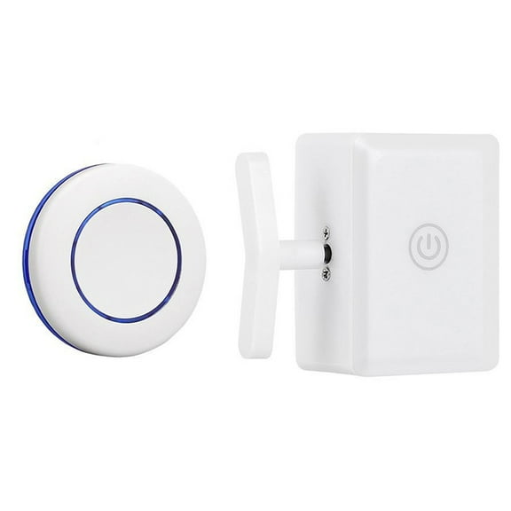 1set Wireless Remote Control For Auto Lights Off Wiring-Free Installation Smart Home Improvement Light Switch Controller