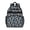 Black-13, variant on Mystical Goth Students Backpack with Cosmic Eclipse and Lunar Constellation Art, Ethereal Sunburst Print, Adjustable Straps and Spacious for and School