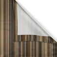 thumbnail image 5 of Ambesonne Abstract Grommet Curtain, Vertical Color Lines, 50" x 84", Pale Caramel Chocolate, 5 of 6