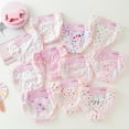 thumbnail image 3 of Emy Dola Girls' Cotton Brief Breathable Toddler Panties Kids Assorted Underwears 12 pieces, 3 of 11