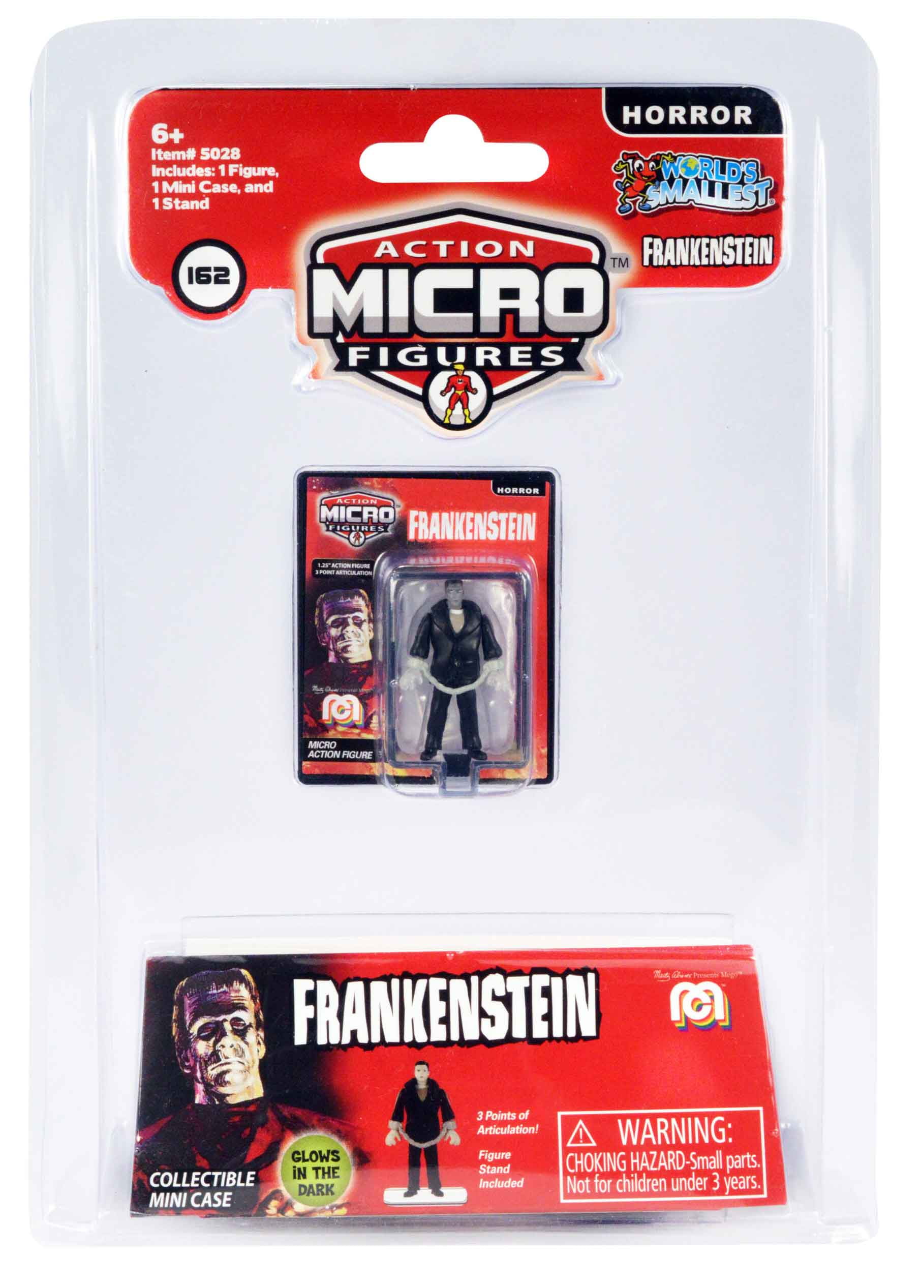 World's Smallest Mego Horror Micro Action Figures – (1 Random