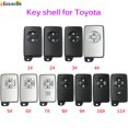 thumbnail image 2 of Estuche para llave remota inteligente de 2/3/4/5 botones para TOYOTA con hoja de llave pequeña, 2 of 5