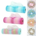 thumbnail image 4 of Deco Poly Mesh Ribbon Metallic Foil Mesh Ribbon deco poly for Bows Wedding Decoration, 4 of 9