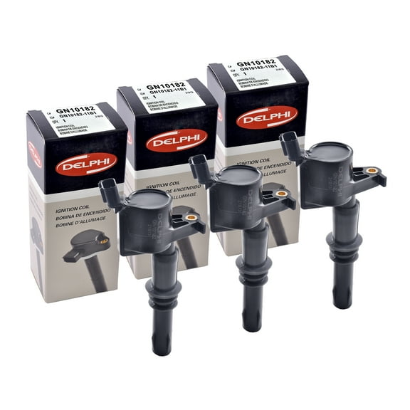 Set of 3 Delphi Ignition Coil GN10182 For Ford Mercury Lincoln 2004-2011