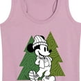 thumbnail image 3 of Mickey & Friends - Mickey Patterned Trees - Women's Racerback Tank Top, 3 of 5