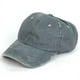 thumbnail image 4 of JM Gorra de béisbol de algodón lavada en rojo y gris desgastado de 2 piezas para mujer JM, 4 of 5