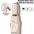 thumbnail image 3 of xianlin-Portable Travel Umbrella, 16 Ribs UV Umbrella, Automatic Opening and Closing Windproof Umbrella, Compact Umbrella Suitable for Golf Outdoor Activities, 3 of 4
