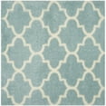 thumbnail image 6 of SAFAVIEH Montreal Lennart Geometric Quatrefoils Shag Area Rug, Light Blue/Ivory, 8' x 10', 6 of 9