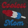 thumbnail image 2 of Womens Coolest Mom Glitter T Shirt Funny Mothers Day Graphic Top Super Cute Womens Graphic Tees, 2 of 9