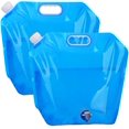 thumbnail image 1 of Recipiente de agua plegable de 10 litros, recipiente de agua potable, recipiente plegable de agua potable, bolsa de agua potable, recipiente de agua con grifo para acampar al aire libre festival de ba JFHHH pequeña, 1 of 5