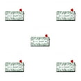 thumbnail image 3 of VONKY Add Of Color And Style To Outdoor Space Printed Spring Mailbox Cover Abstract Style Colorful Mailbox Cover Cloth YTYH2309034 5Set, 3 of 6