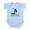 Sky Blue, variant on CafePress - Snowboarding Skills Loading Body Suit - Baby Light Bodysuit, Size Newborn - 24 Months