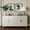 Champagne, variant on Champagne Silver Server | Suitable for Entryway Décor | Solid Wood Veneer and Lacquered Finish | Solves Storage Space Problem