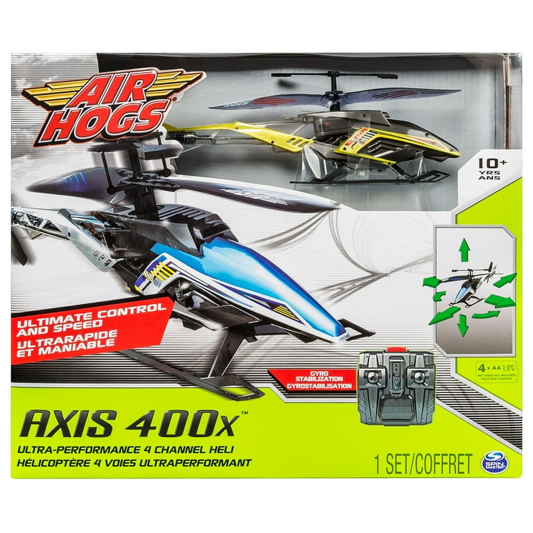Air Hogs RC Axis 400x R C Helicopter Yellow Walmart