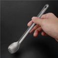 thumbnail image 2 of tssuouriy Camping Spoon Long-handled Sturdy Outdoor Tableware Set Lightweight Strong Spoons Kit Backpacking Picnic Accessories, 2 of 6