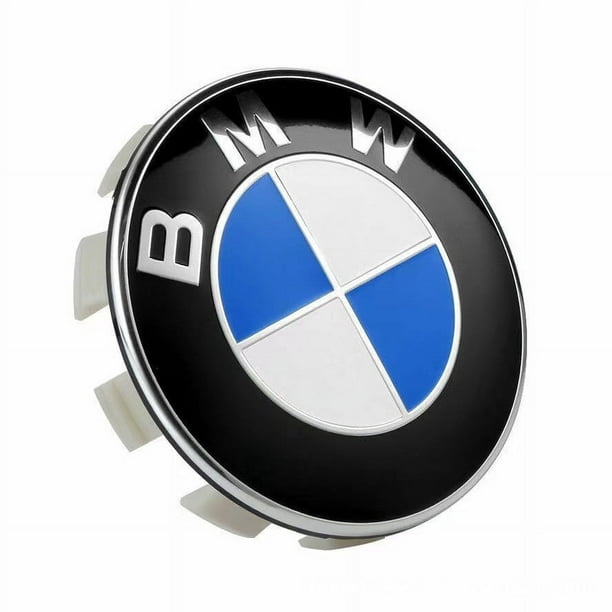 SINMI pièces Auto Cache Moyeux pour BMW 68MM Centre de Jante Capuchons  Centre Roue Badge Accessoires de décoration de Forme 