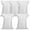 B, variant on SIfdSeng Thick Hite Woven Bag Flooding Sandbag Protection Packaging Bags 15X24in Storage for Bedroom Home Storage