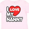 thumbnail image 4 of Inktastic I Love My Nanny Boys or Girls Toddler T-Shirt, 4 of 5