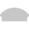 thumbnail image 5 of Ekena Millwork 24"W x 12-7/8"H x 2-3/4"P Segment Arch Smooth Architectural Grade PVC Combination Pediment, 5 of 7