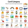 thumbnail image 3 of Tarjetas didácticas educativas Kidzdo para niños pequeños con música de 540 palabras, 3 of 6