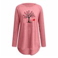 thumbnail image 4 of CEHVOM Mode T-Shirt Décontracté à Manches Longues et Col Rond pour Femmes en Liquidation, 4 of 4