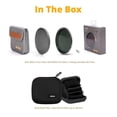 thumbnail image 5 of NiSi 95mm True Color ND-VARIO Pro Nano Filter Bundle with Hard-Shell Filter Case, 5 of 6