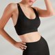 thumbnail image 1 of Sujetador deportivo para mujer, sujetador inalámbrico con malla ahuecada, espalda corta, Top corto t Abanopi Sujetador deportivo, 1 of 7