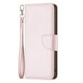 thumbnail image 6 of Mantto For iPhone 14 Plus Wallet Case with [RFID Blocking] Card Holder Kickstand Magnetic Wrist Strap, Premium Leather Flip Case Wallet TPU inner Shell For iPhone 14 Plus - 6.7", Pink, 6 of 8