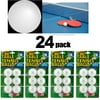 24 Ping Pong Balls Sport Games Training Practice Table Tennis Advanced 40mm  Wht