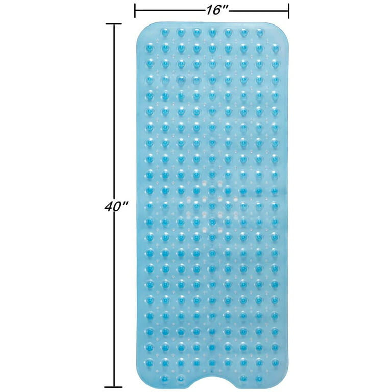 DMI Extra-Long Non-Slip Suction Cup Bath & Shower Mat, 40 in