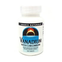 Source Naturals Vanadium with Chromium 180 Tablets