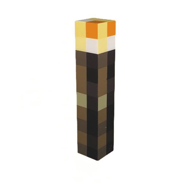 Luz nocturna Minecraft Brownstone LED recargable por USB