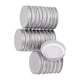 thumbnail image 1 of Cateissary 24 Uds. Tapas de tarro de conservas de boca ancha de 70mm tapas de almacenamiento de sellado tapas de repuesto Cocina y Comedor Plata, 1 of 6