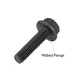thumbnail image 4 of M5x20mm Hex Serrated Flange Bolts 10.9 Grade Carbon Steel Screws 10 Pack, 4 of 5