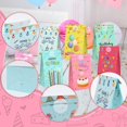 24PCS Happy Birthday Party Favor Bags, Birthday Theme Goodie Bags Gift