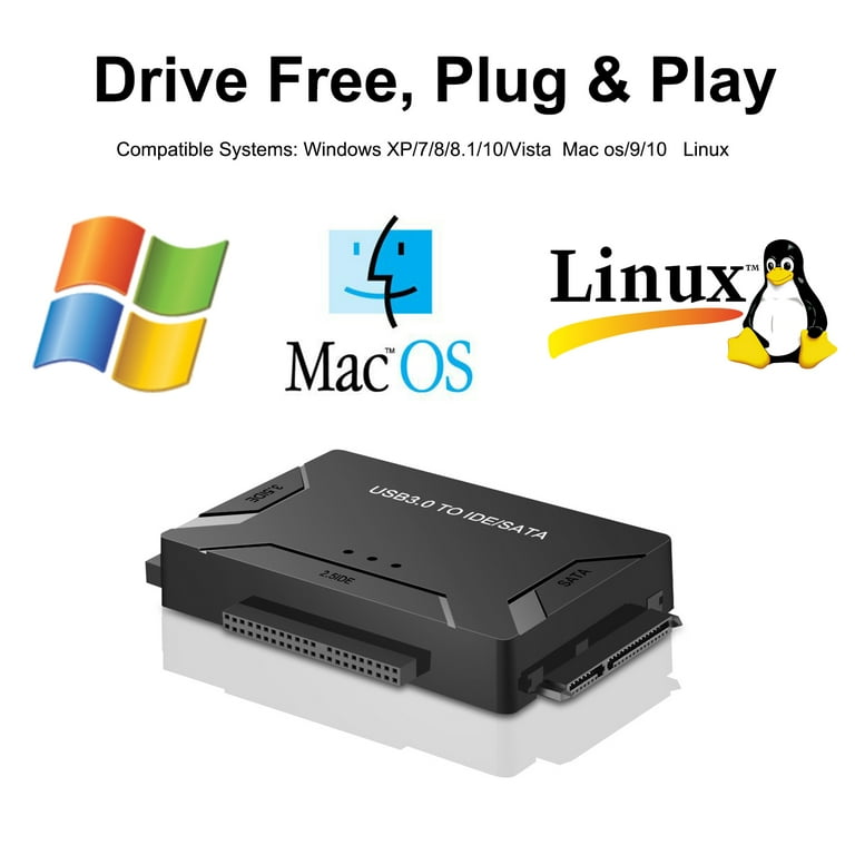 Sata To Usb Adapter YINNCEEN USB To SATA IDE Hard Drive Reader