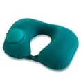 thumbnail image 2 of Viaje de automóvil Vuelo aéreo Inflable en forma de U En forma de almohada Oficina Napbierno Almuerzo Cuello de descanso 360 Grados Soporte Soft Cómodo Cojín Verde seitruly HA009720-02, 2 of 6