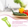 thumbnail image 3 of unbranded Pelador Verde Para Y Verduras Con Resistente De Acero Inoxidable Y PP, 3 of 7