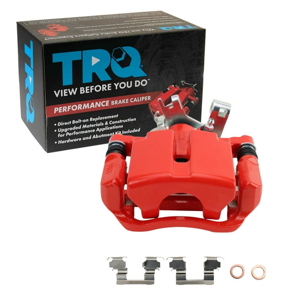 TRQ Rear Right Brake Caliper Compatible with 04-12 Chevrolet 05-10 Pontiac 04-09 Saturn