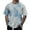 Blue, variant on Sopiago Cute Summer T-Shirts for Men Big and Tall Regular Fit Casual Tie Dye Gradient Print Short Sleeve Round Neck Men's Graphic T-Shirts Loose Comfy Workout Shirts Tops Grey,XL