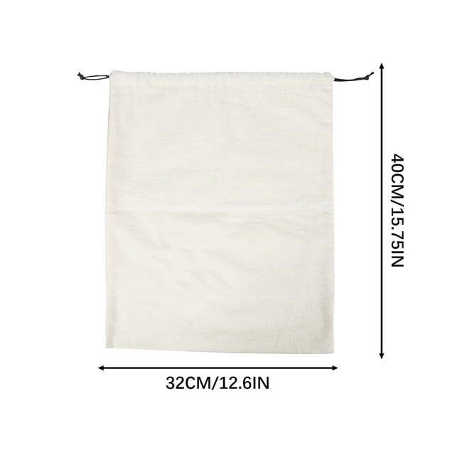 Bolsa de Viaje Pequeña Bolsa de Hebilla de Cordón de Flanela de Algodón Puro, Almacenamiento para Ropa de Viaje Ropa Interior Y Accesorios Organización