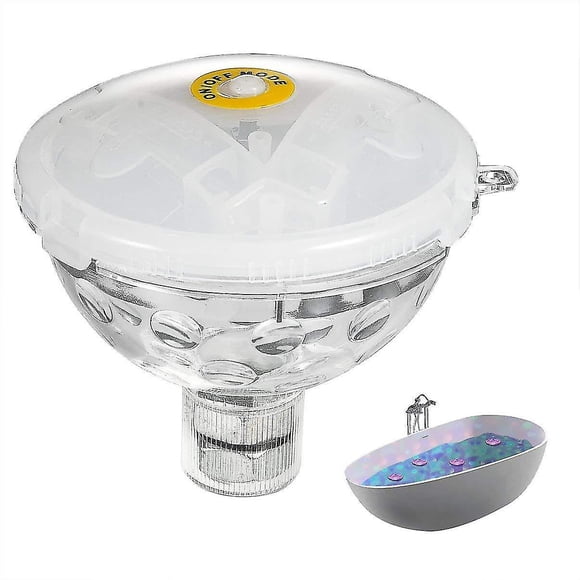 Led Piscine Flottante Lumière Disco Sous-Marine Lumière Étanche Rgb Lumière de Plongée pour Fête de Douche de Bébé (1 Pièce)