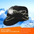thumbnail image 3 of Gorra de ciclismo transpirable Jadeshay Secado rápido, 3 of 10