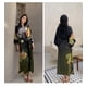 thumbnail image 4 of Bata Kimono larga para mujer, bata de seda Floral, bata de baño sedosa de satén, ropa de dormir, batas de boda para dama de honor, 4 of 4