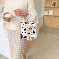 thumbnail image 2 of Bolso de mano portátil con bonito oso de peluche, bolsa de compras de gran capacidad con asa superior Talla única, 2 of 8