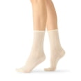 thumbnail image 3 of Madden NYC Women's Crew Socks, 4-Pack, Fits Shoe Size 5-10, 3 of 5