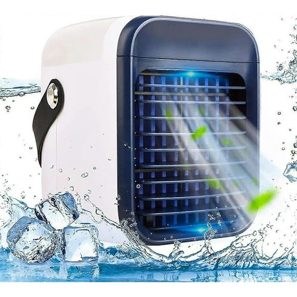 Qinux Airgo Mini Air Cooler Portable Air Cooler Conditioning Fan Unit Chiller Purifier Desk Bedroom Study GuanGuan