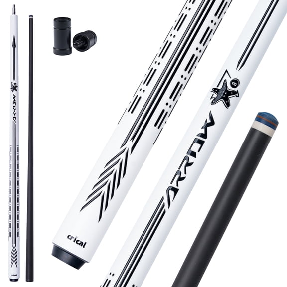 Crical Carbon Fiber Pool Cue Stick with PD-1 Low Deflection Professional Pool Cue for Billiard Stick